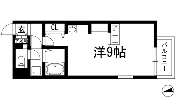 レオネクストルシェリアの物件間取画像